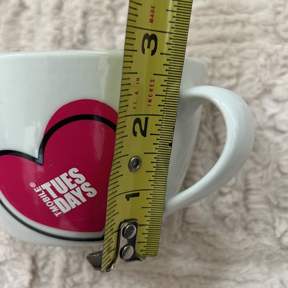 T-Mobile Tuesdays Mug Valentines Day Hearts Love Coffee Cup with Handle NEW - Picture 15 of 16
